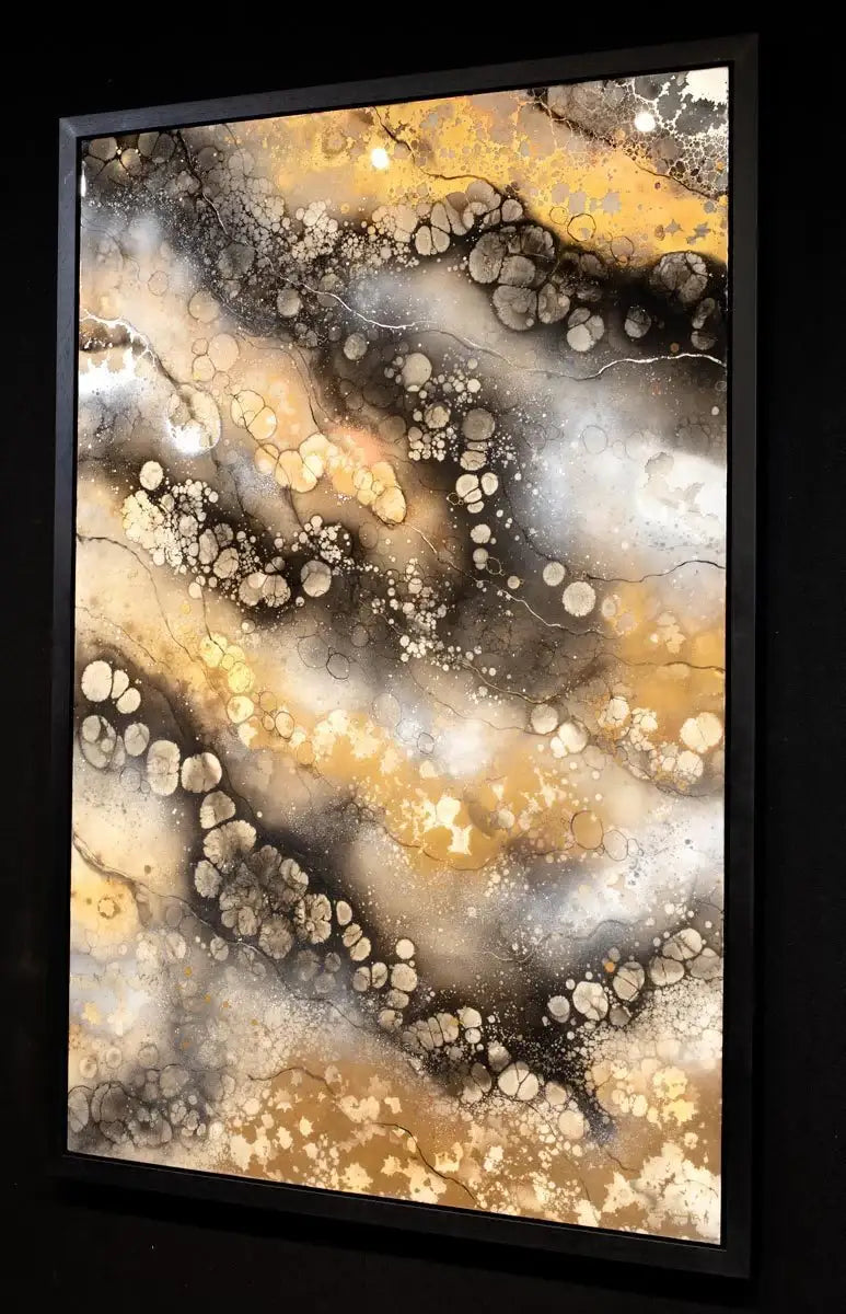 Nii-Jima I - Original - SOLD by artist Kerry Darlington - Wyecliffe Galleries