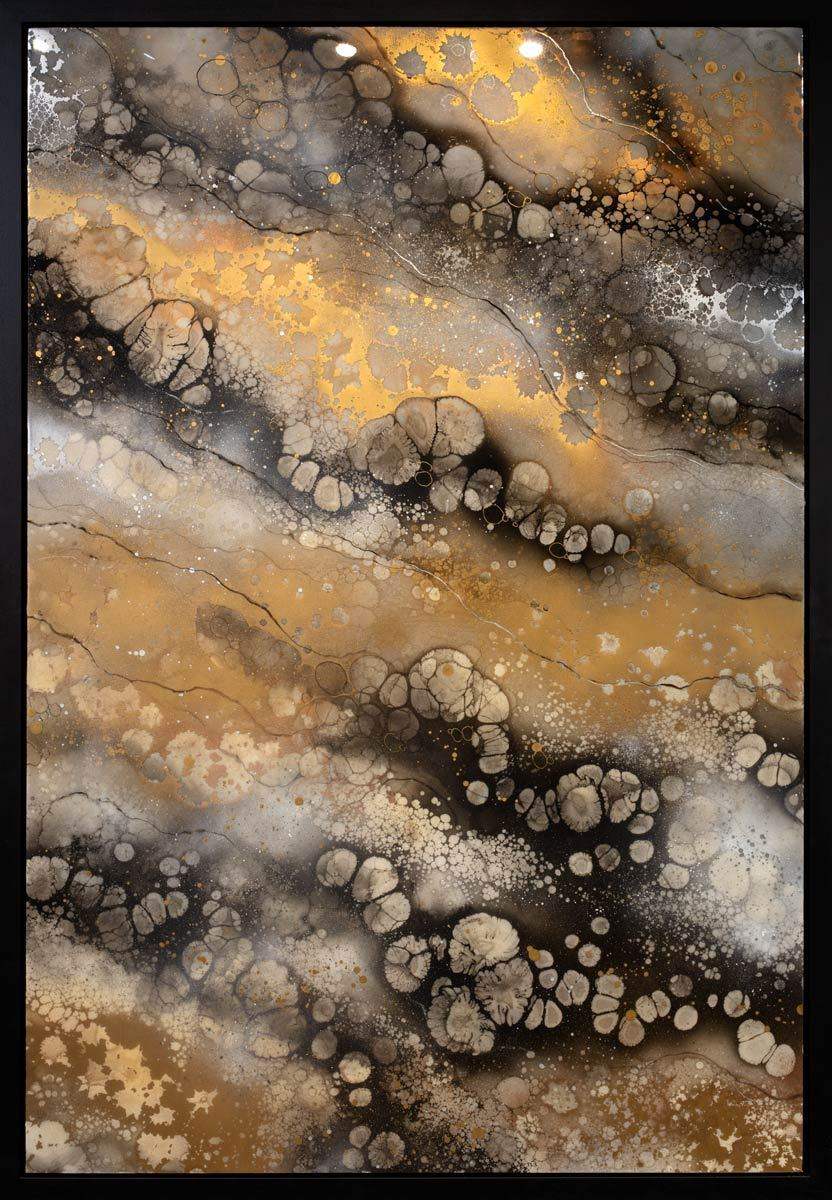 Nii-Jima II - Original - SOLD by artist Kerry Darlington - Wyecliffe Galleries