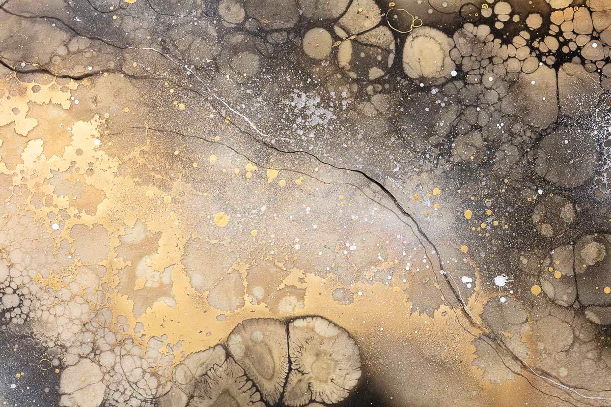 Nii-Jima II - Original - SOLD by artist Kerry Darlington - Wyecliffe Galleries