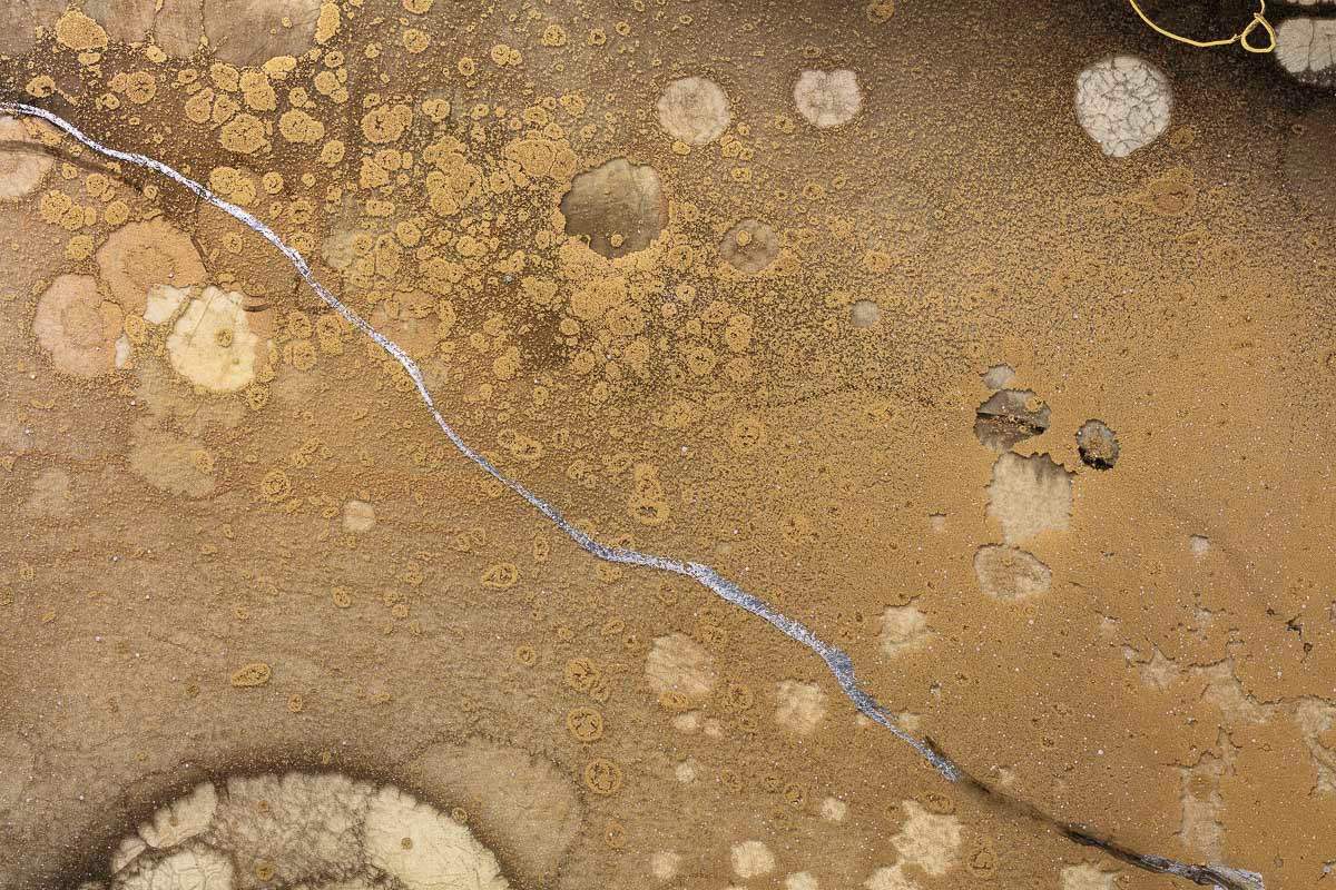 Nii-Jima II - Original - SOLD by artist Kerry Darlington - Wyecliffe Galleries