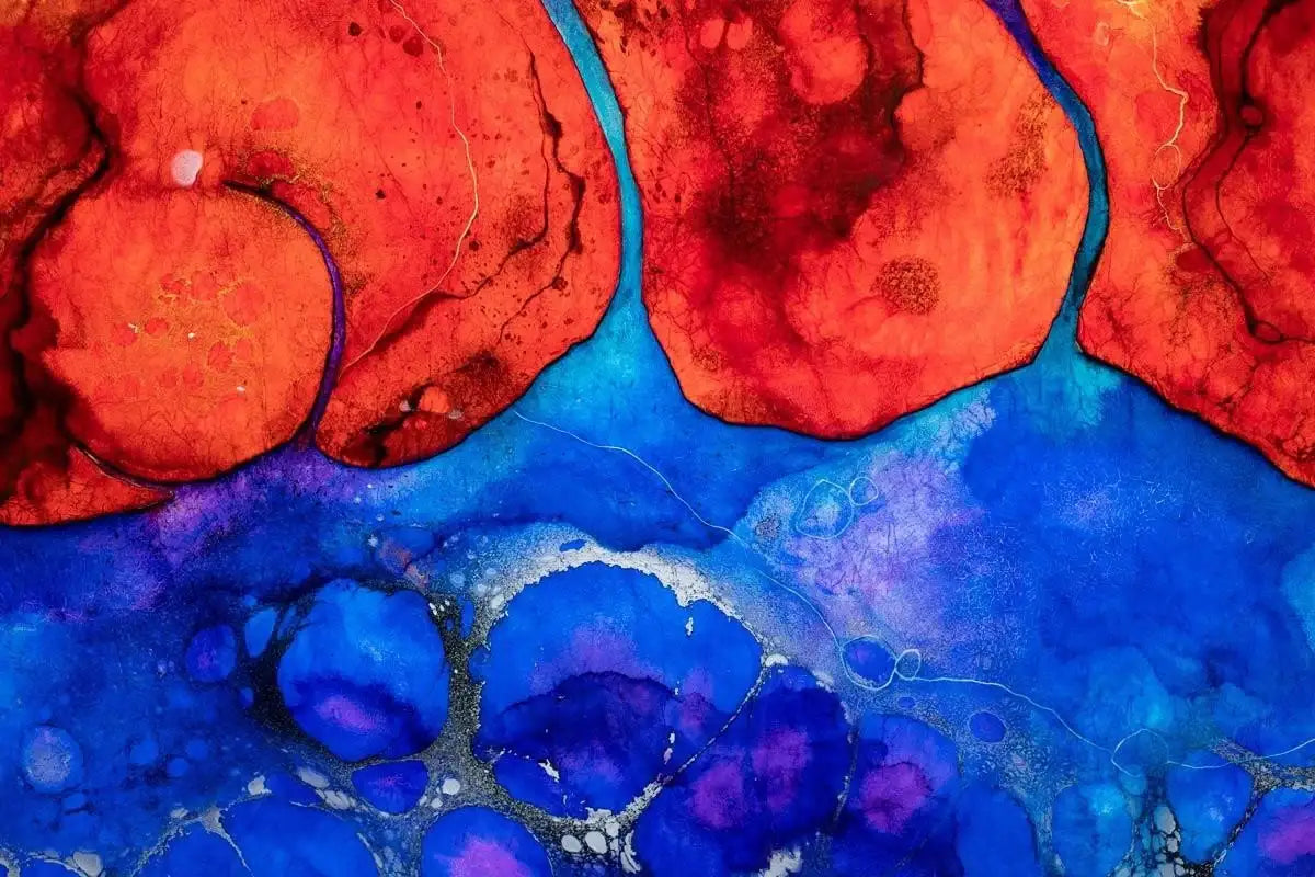 Nishion-Shima - Original - SOLD by artist Kerry Darlington - Wyecliffe Galleries