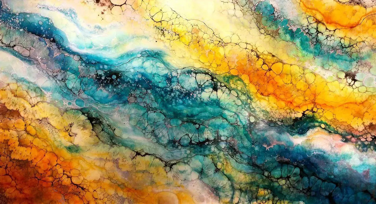 Nisyros - ORIGINAL - SOLD by artist Kerry Darlington - Wyecliffe Galleries