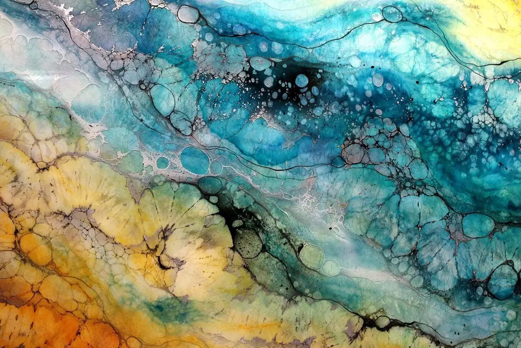 Nisyros - ORIGINAL - SOLD by artist Kerry Darlington - Wyecliffe Galleries