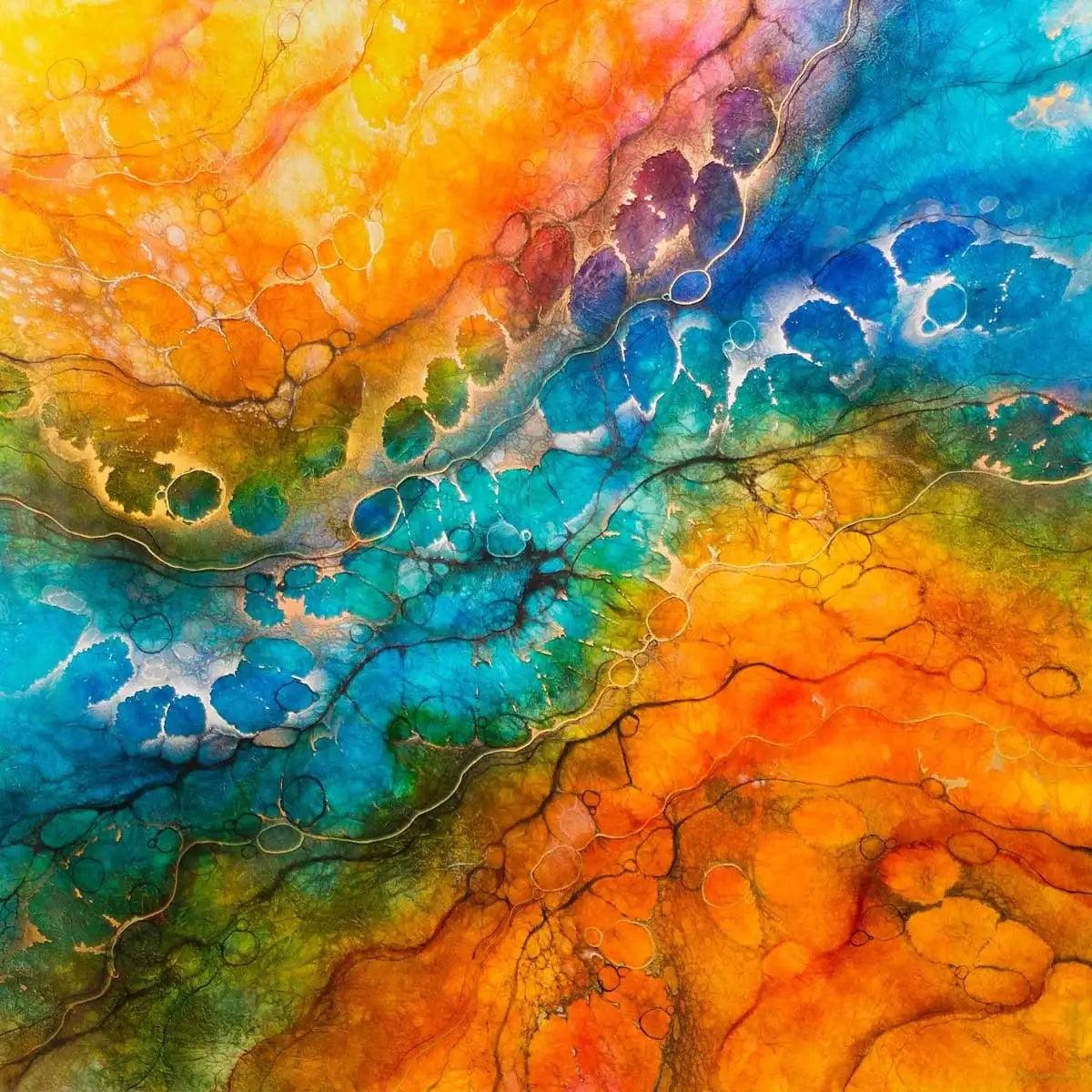 Norikura - SOLD by artist Kerry Darlington - Wyecliffe Galleries
