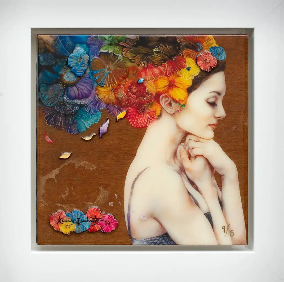 Not In The World - Unique Rare Edition - SOLD by artist Kerry Darlington - Wyecliffe Galleries