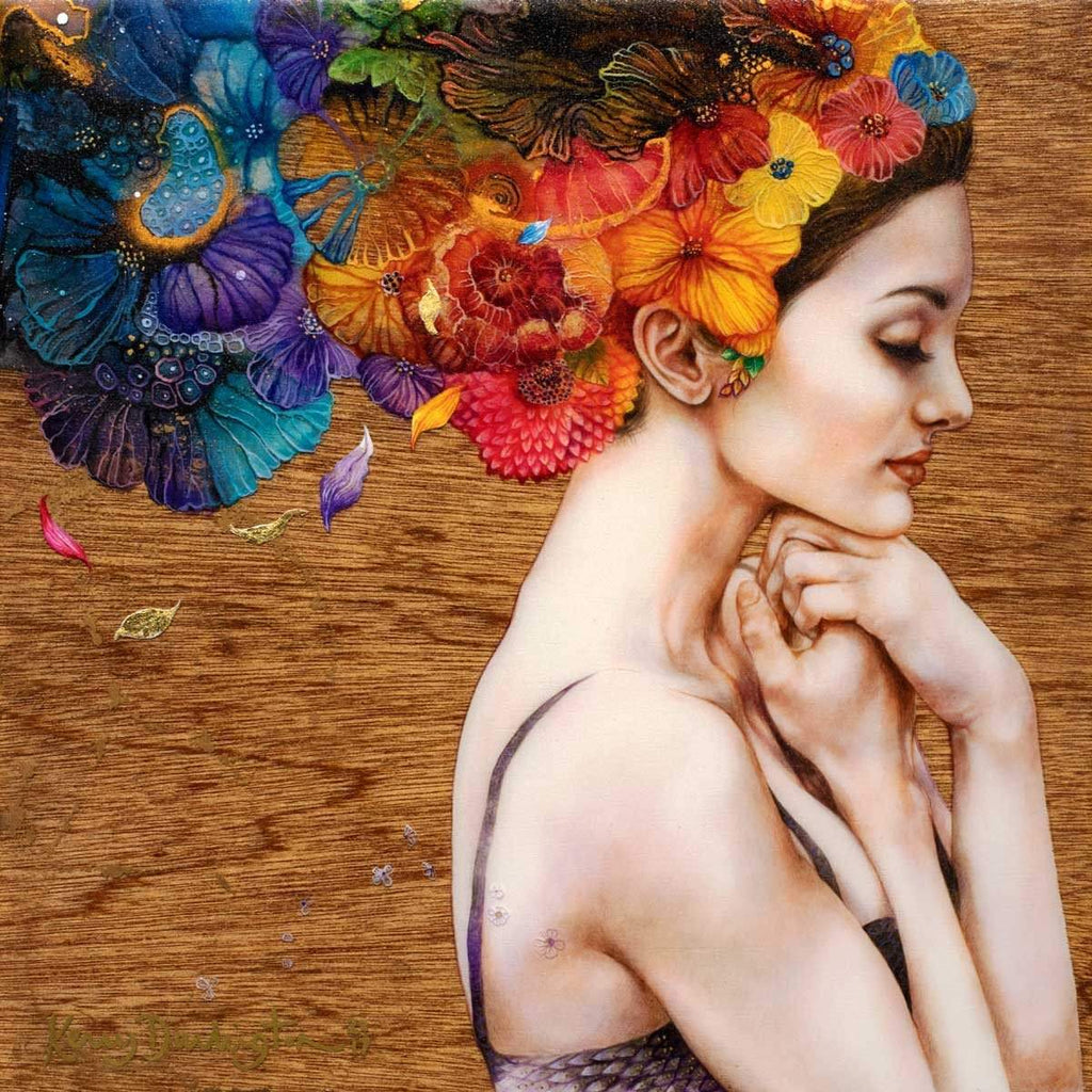 Not In The World - Original - SOLD by artist Kerry Darlington - Wyecliffe Galleries