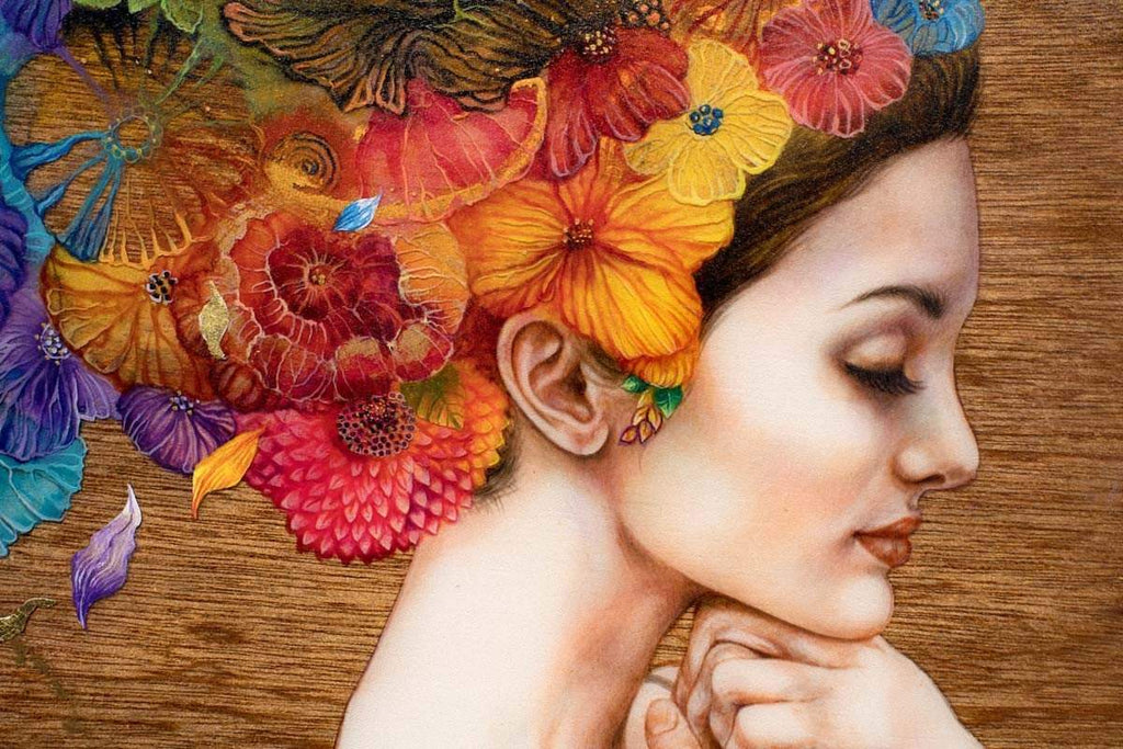 Not In The World - Original - SOLD by artist Kerry Darlington - Wyecliffe Galleries