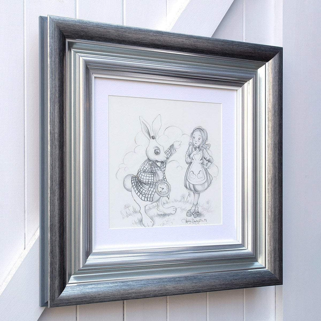 Oh My Fur and Whiskers Sketch - Edition by artist Kerry Darlington - Wyecliffe Galleries