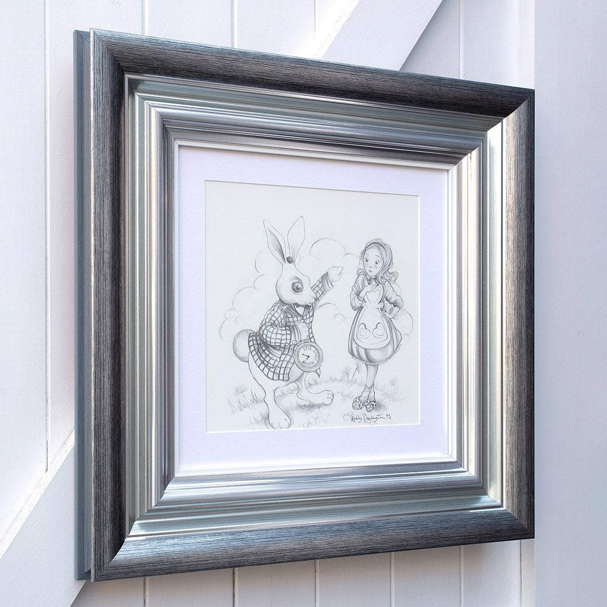 Oh My Fur and Whiskers Sketch - Edition by artist Kerry Darlington - Wyecliffe Galleries