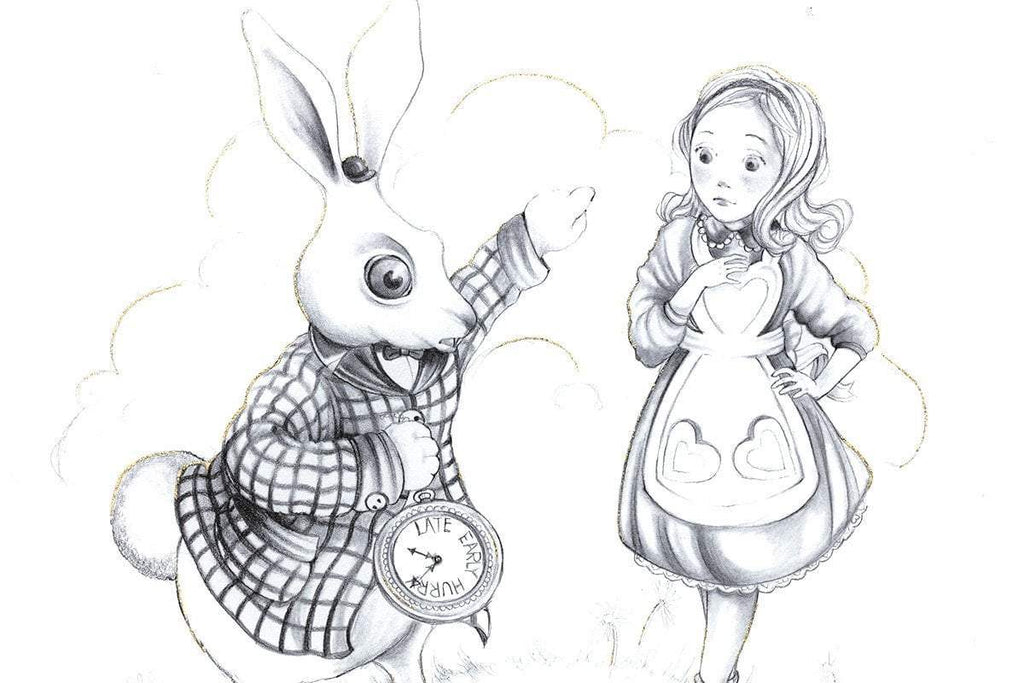 Oh My Fur and Whiskers Sketch - Edition by artist Kerry Darlington - Wyecliffe Galleries