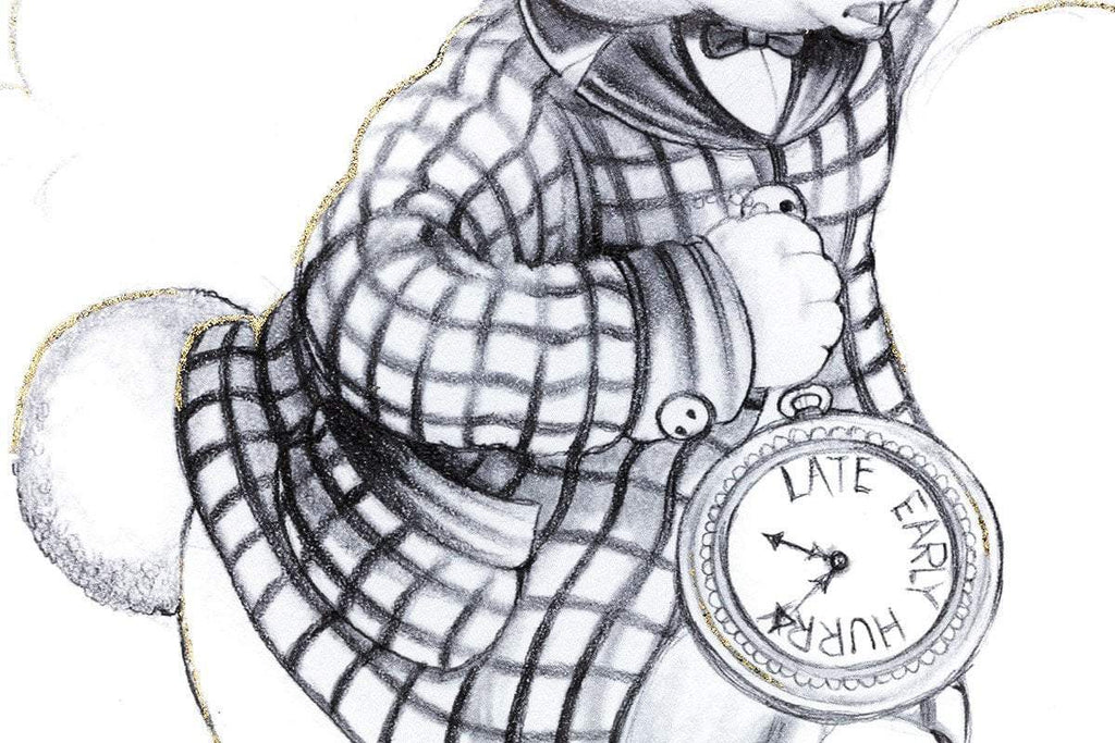 Oh My Fur and Whiskers Sketch - Edition by artist Kerry Darlington - Wyecliffe Galleries