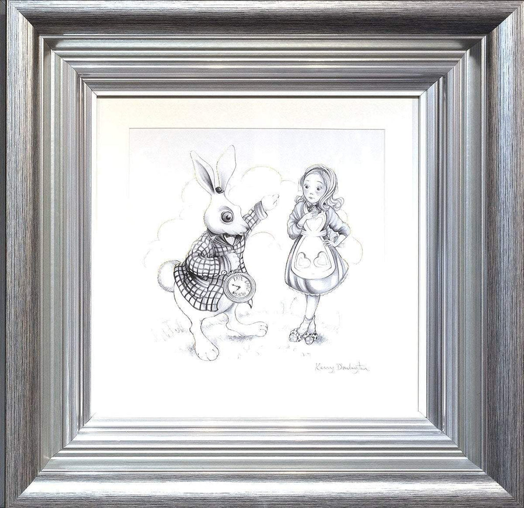 Oh My Fur and Whiskers Sketch - Edition by artist Kerry Darlington - Wyecliffe Galleries