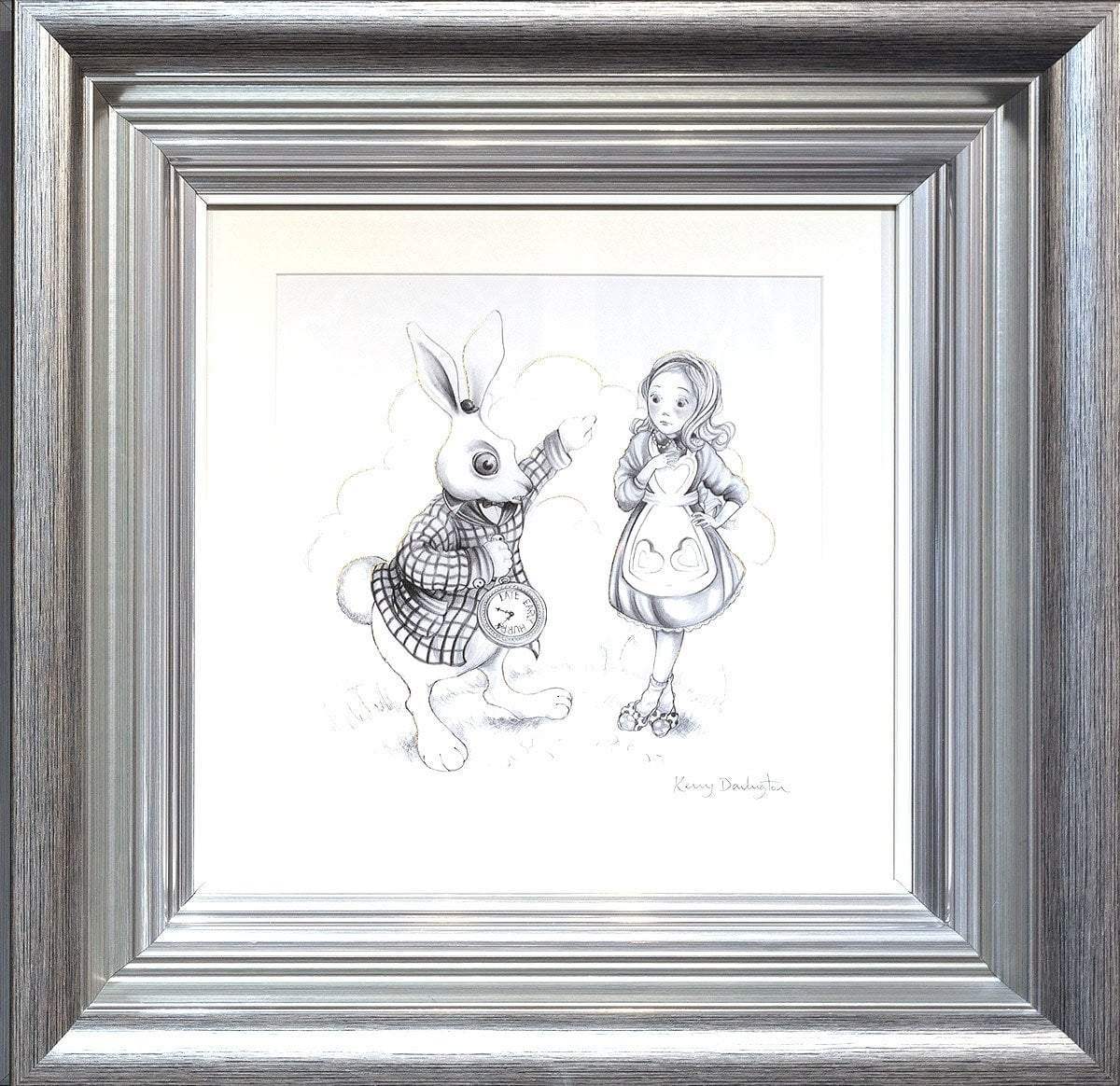 Oh My Fur and Whiskers Sketch - Edition by artist Kerry Darlington - Wyecliffe Galleries