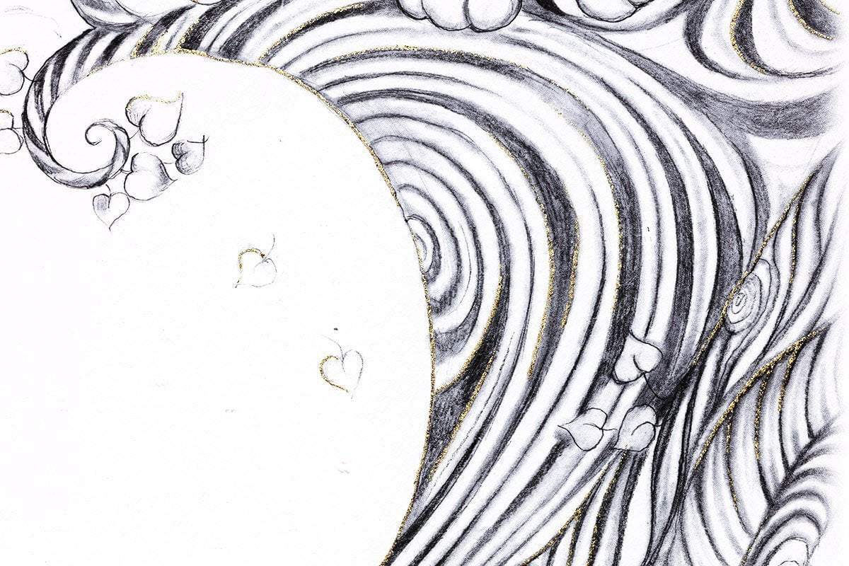 Oh My Fur and Whiskers & We're All Mad Here - Matching Sketch Boutique Edition SET - SOLD OUT by artist Kerry Darlington - Wyecliffe Galleries