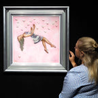 One Thousand Paper Cranes - Edition by artist Kerry Darlington - Wyecliffe Galleries