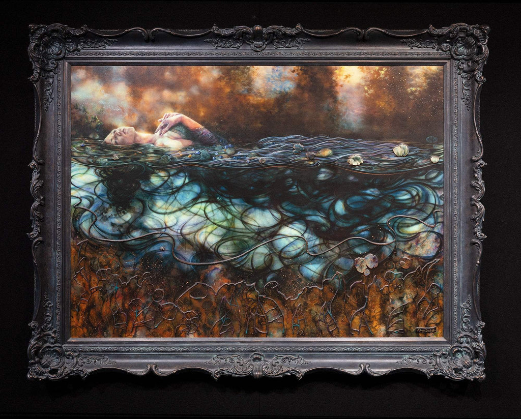Ophelia - Edition SOLD by artist Kerry Darlington - Wyecliffe Galleries