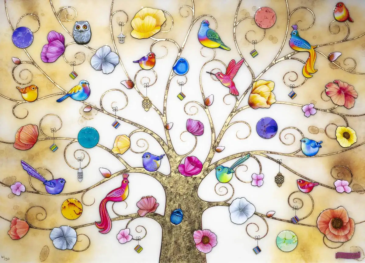 Oriental Gold - Deluxe Edition by artist Kerry Darlington - Wyecliffe Galleries