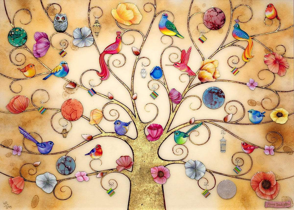 Oriental Gold - Edition by artist Kerry Darlington - Wyecliffe Galleries