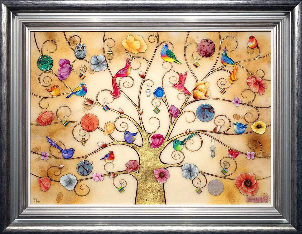 Oriental Gold - Edition by artist Kerry Darlington - Wyecliffe Galleries