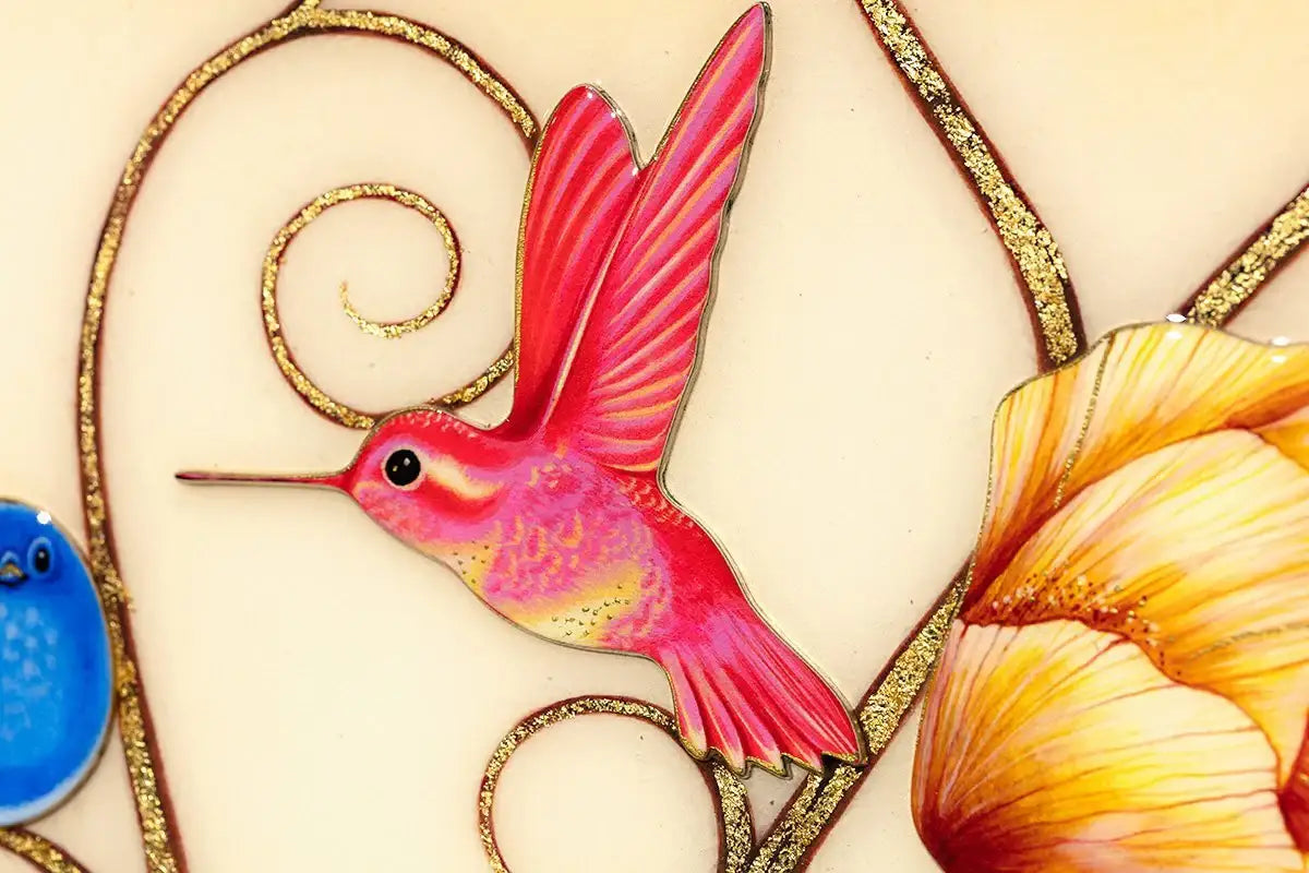 Oriental Gold - Edition by artist Kerry Darlington - Wyecliffe Galleries