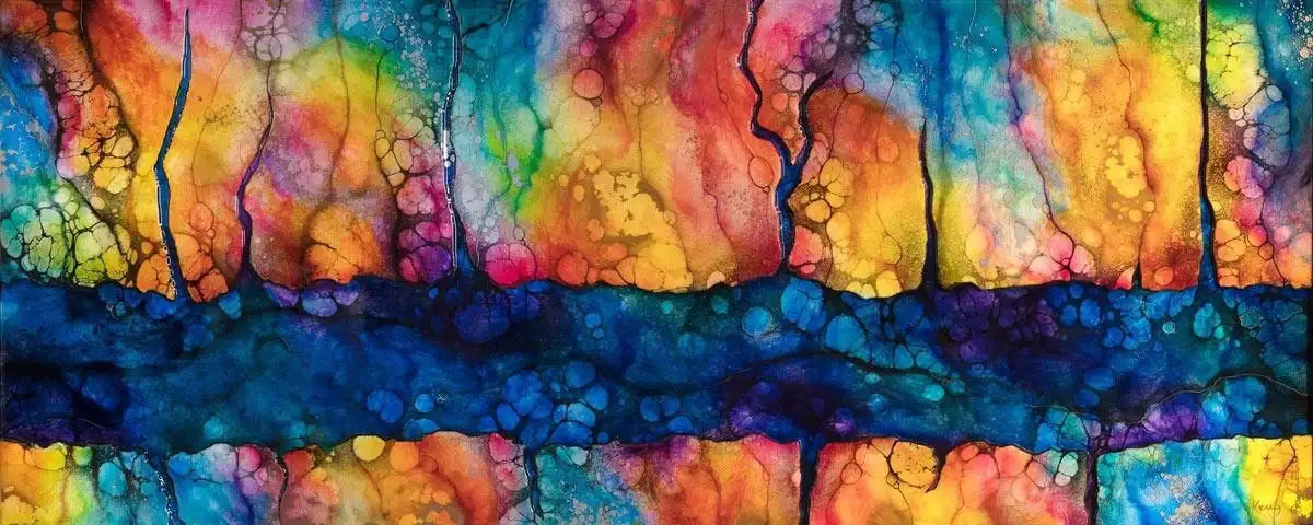 Orosi - Original - SOLD by artist Kerry Darlington - Wyecliffe Galleries