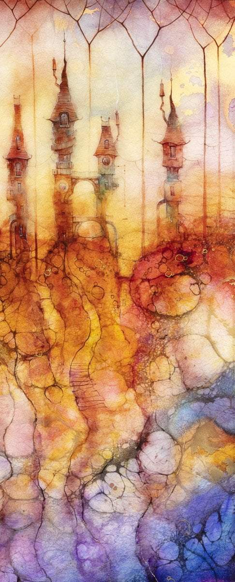 Ottery St Pidgmole - Original - SOLD OUT by artist Kerry Darlington - Wyecliffe Galleries