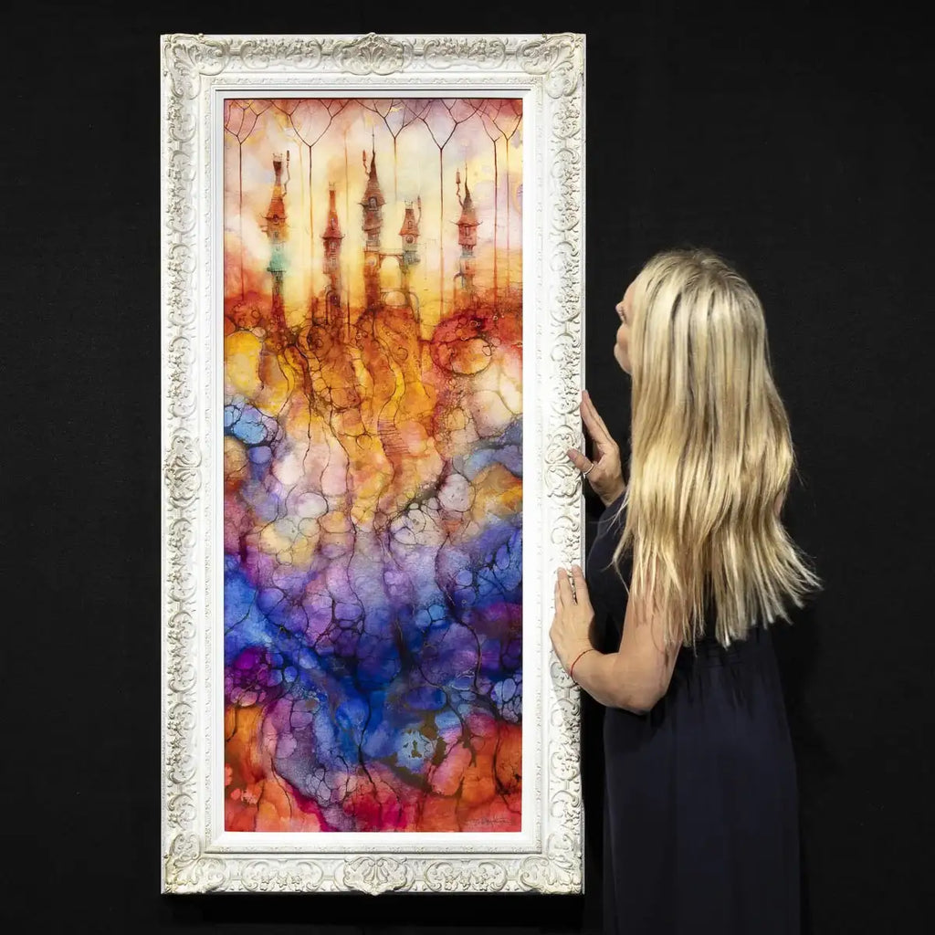 Ottery St Pidgmole - Original - SOLD OUT by artist Kerry Darlington - Wyecliffe Galleries