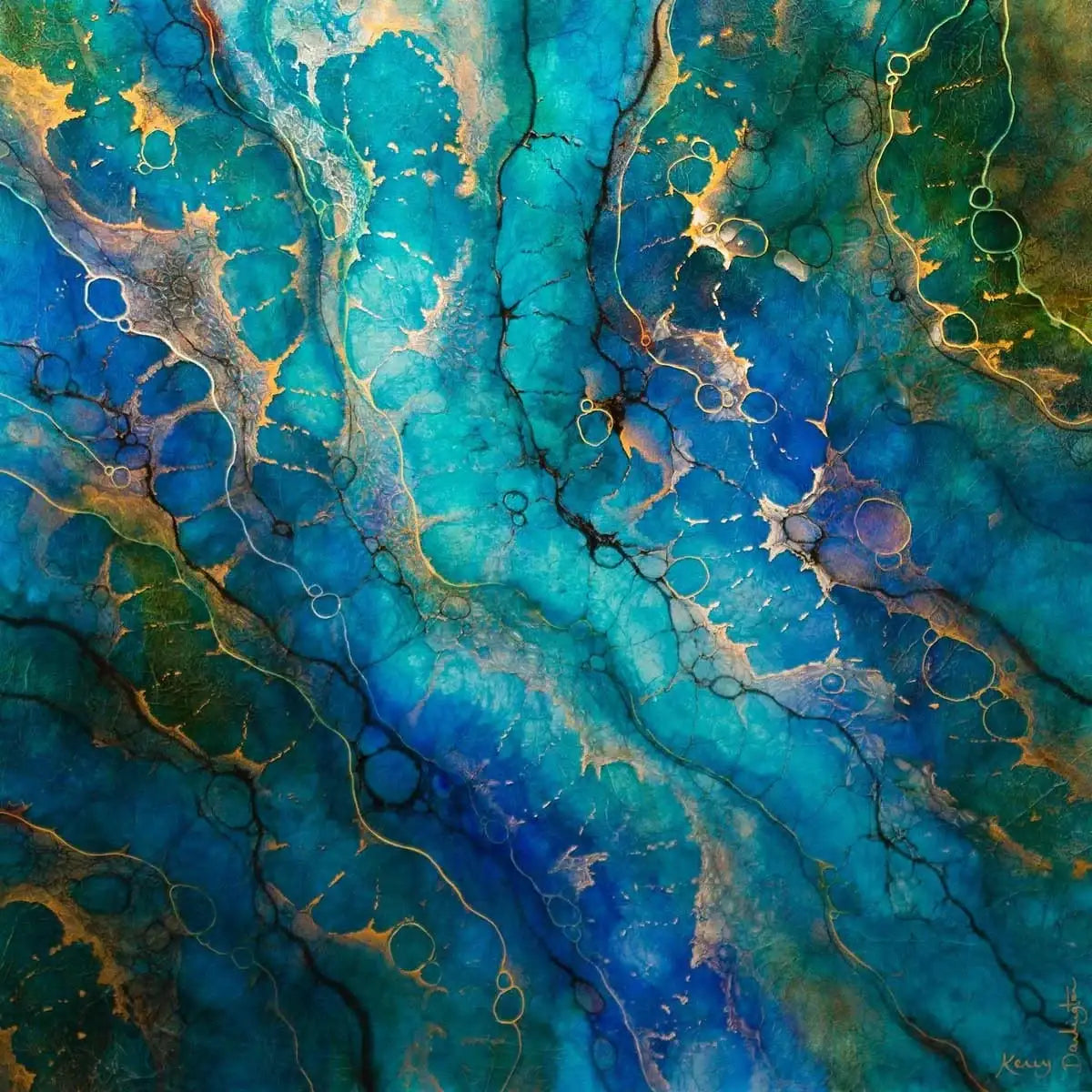 Ozernoy - Original - SOLD by artist Kerry Darlington - Wyecliffe Galleries