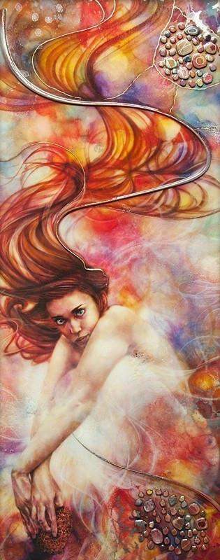 Pandora's Box - Deluxe Edition - SOLD by artist Kerry Darlington - Wyecliffe Galleries