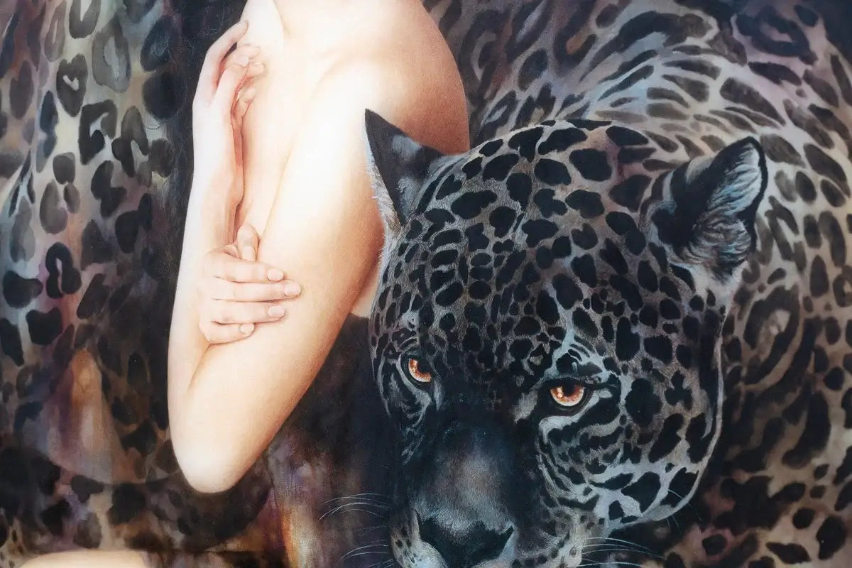 Pantheress - Edition - SOLD by artist Kerry Darlington - Wyecliffe Galleries