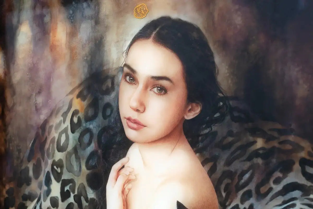 Pantheress - Edition - SOLD by artist Kerry Darlington - Wyecliffe Galleries