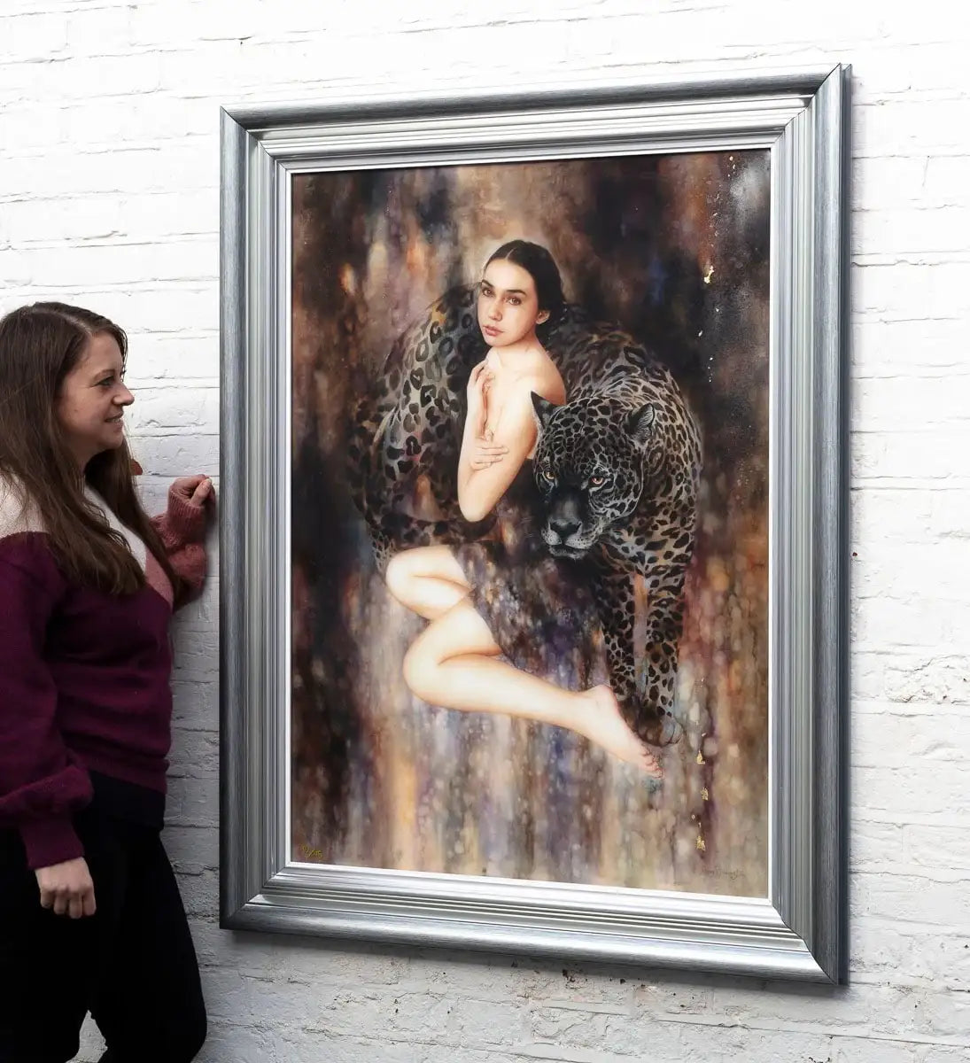 Pantheress - Edition - SOLD by artist Kerry Darlington - Wyecliffe Galleries
