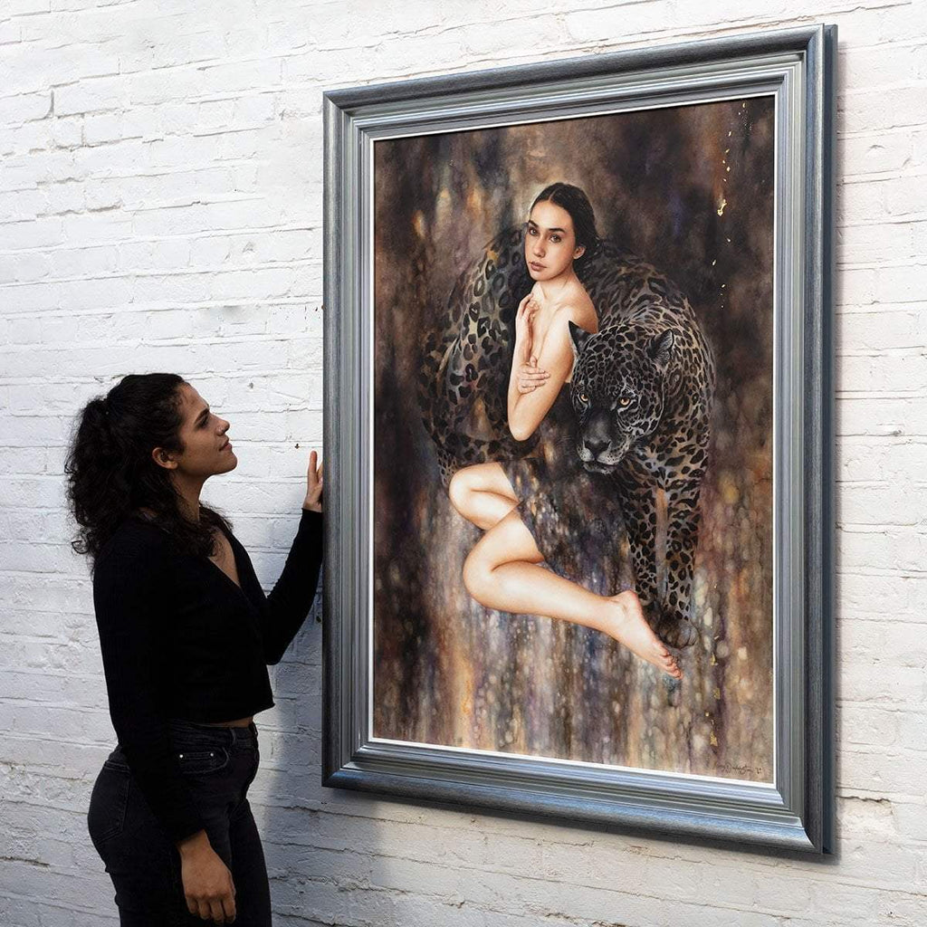 Pantheress - Original - SOLD by artist Kerry Darlington - Wyecliffe Galleries