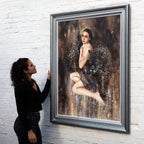 Pantheress - Original - SOLD by artist Kerry Darlington - Wyecliffe Galleries