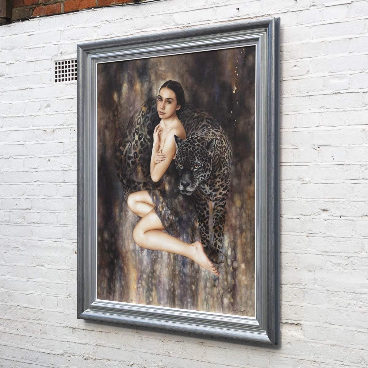 Pantheress - Original - SOLD by artist Kerry Darlington - Wyecliffe Galleries