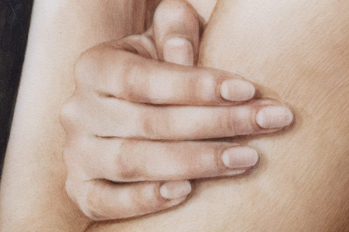 Pantheress - Original - SOLD by artist Kerry Darlington - Wyecliffe Galleries