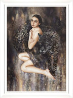 Pantheress - Original - SOLD by artist Kerry Darlington - Wyecliffe Galleries