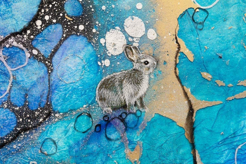 Peaceful Warrior - Original - SOLD by artist Kerry Darlington - Wyecliffe Galleries