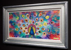 Peacock Splendour - Edition - SOLD OUT by artist Kerry Darlington - Wyecliffe Galleries