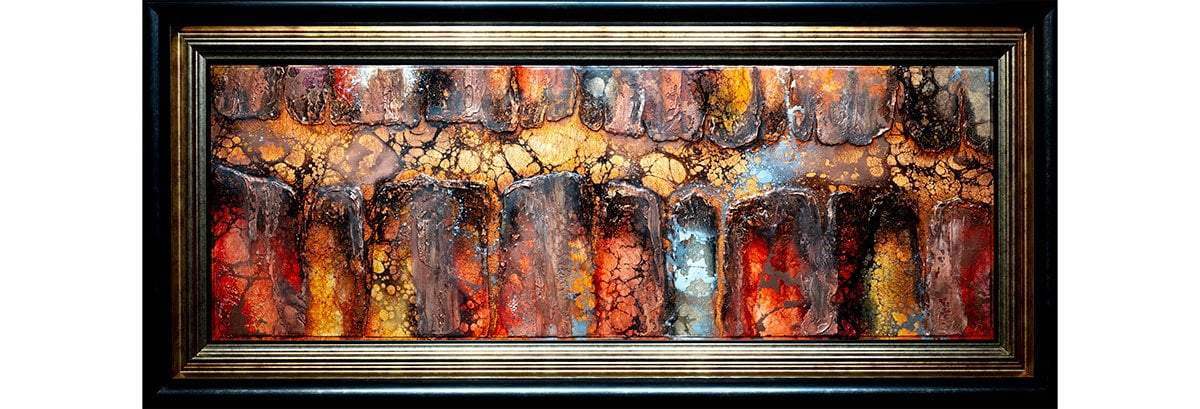 Pegmatita - Original - SOLD by artist Kerry Darlington - Wyecliffe Galleries