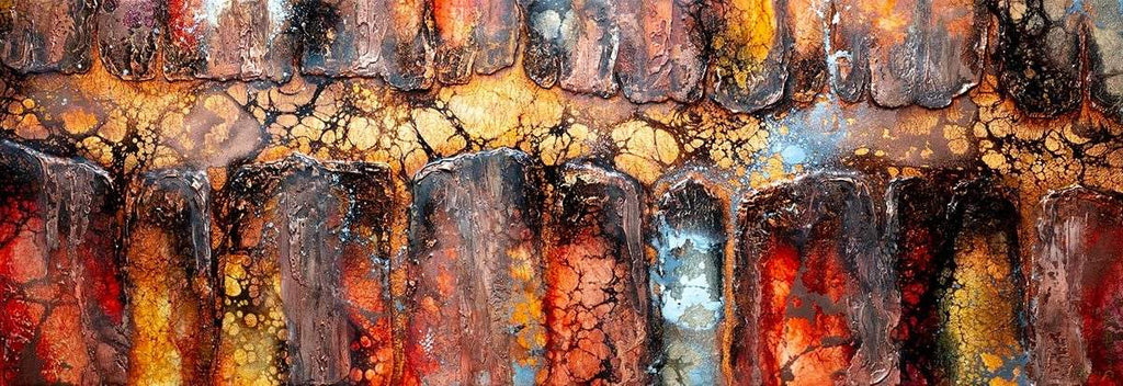 Pegmatita - Original - SOLD by artist Kerry Darlington - Wyecliffe Galleries