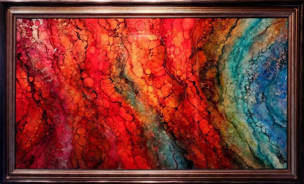 Pelée - SOLD by artist Kerry Darlington - Wyecliffe Galleries