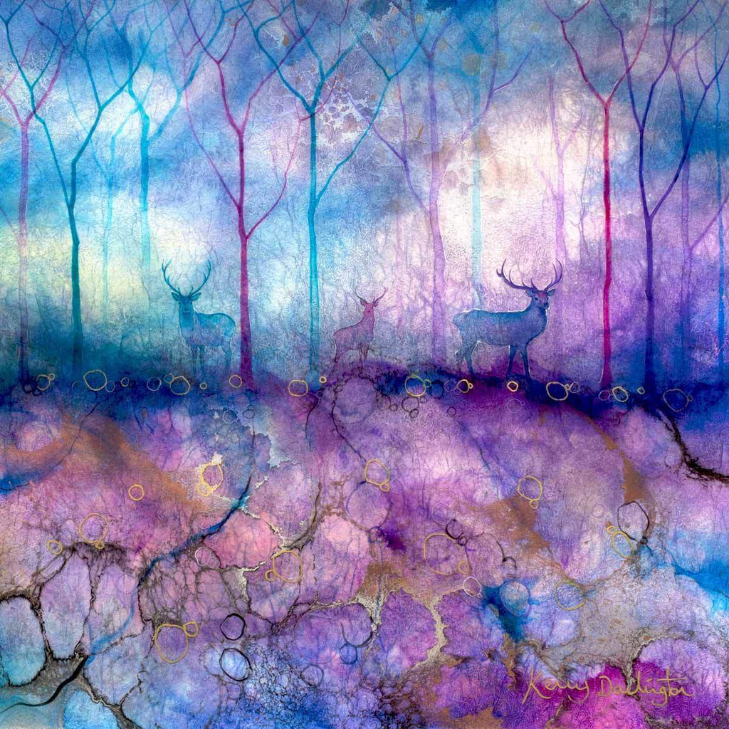 Petrichor - SOLD by artist Kerry Darlington - Wyecliffe Galleries