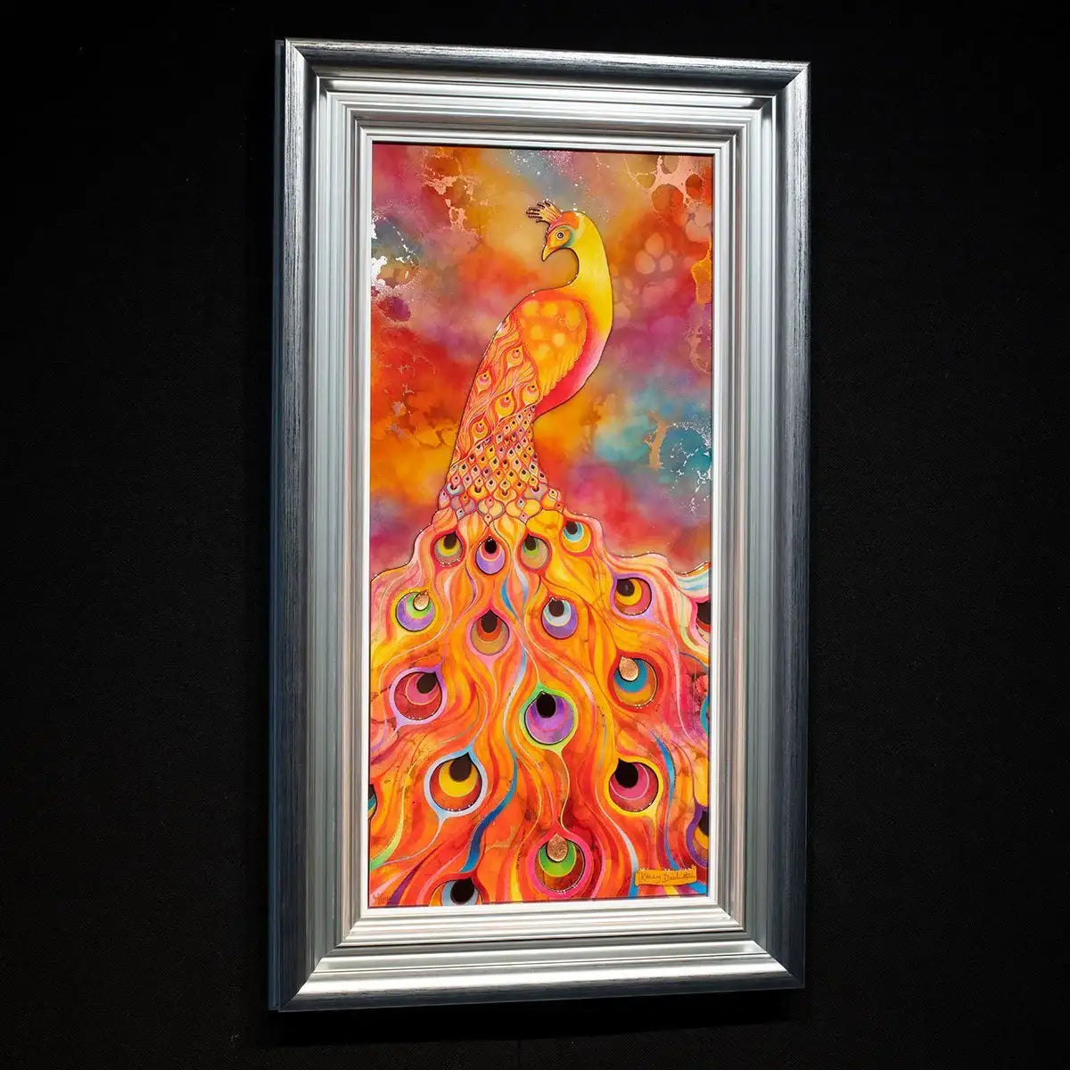 Phoenix Feathers - Edition by artist Kerry Darlington - Wyecliffe Galleries