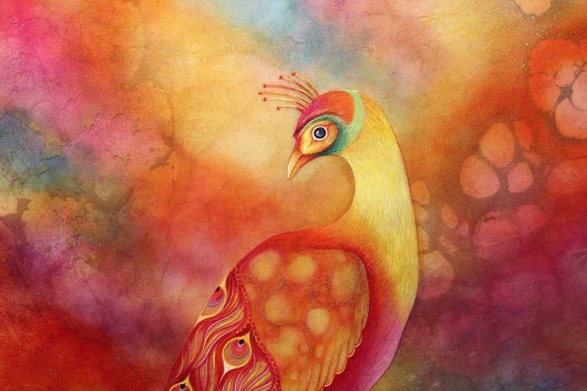 Phoenix Feathers - ORIGINAL - SOLD Kerry Darlington