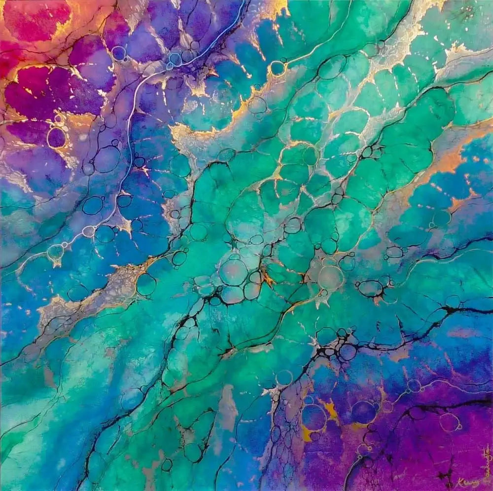 Pico - ORIGINAL SOLD by artist Kerry Darlington - Wyecliffe Galleries