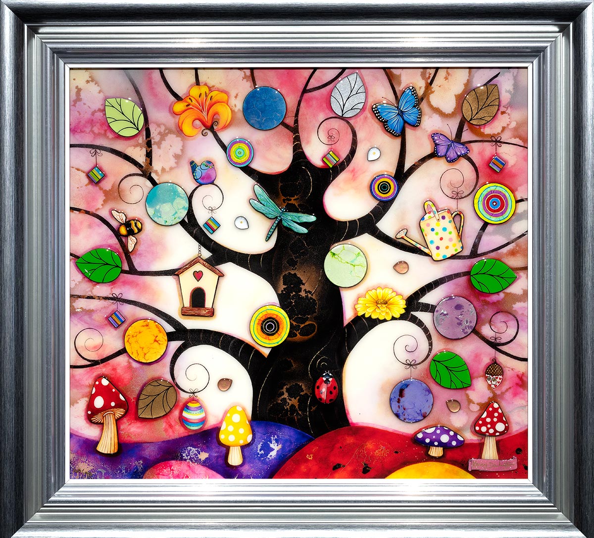 Pink Tree of Charms - Unique Edition Kerry Darlington Pink Tree of Charms - Unique Edition