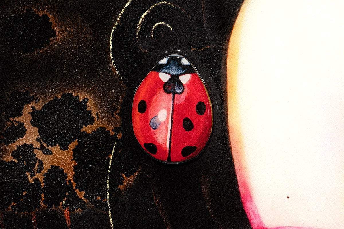 Pink Tree of Charms - Edition by artist Kerry Darlington - Wyecliffe Galleries