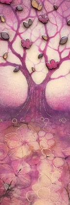 Plum Blossom - Unique Edition by artist Kerry Darlington - Wyecliffe Galleries