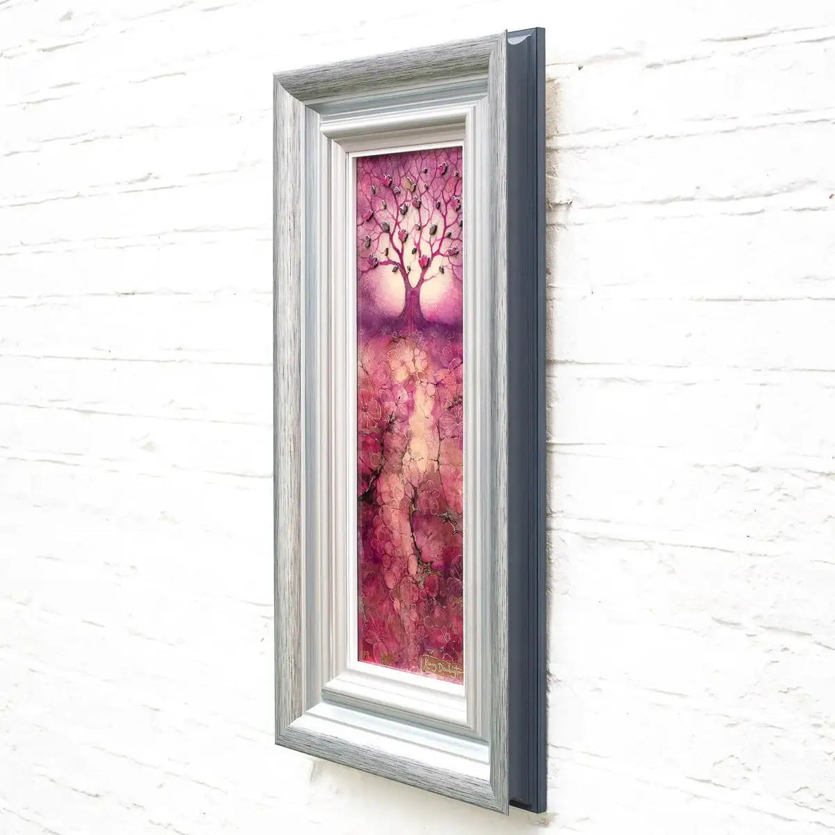 Plum Blossom - Unique Edition by artist Kerry Darlington - Wyecliffe Galleries